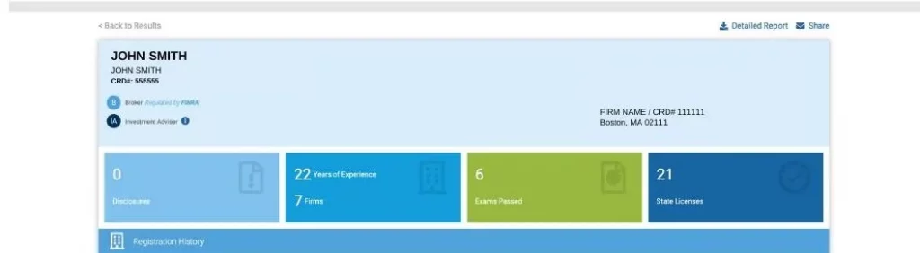 View Report Summary